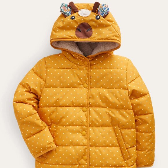 NWT Mini Boden Novelty Padded Coat
